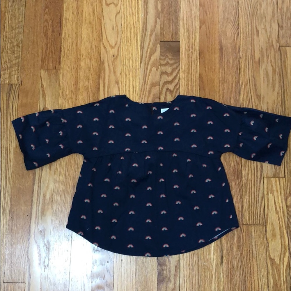 Gymboree rainbow shirt